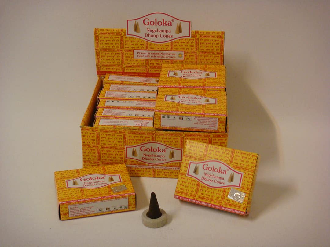 Incienso Conos Goloka Nag Champa Dhoop - Laura Casart