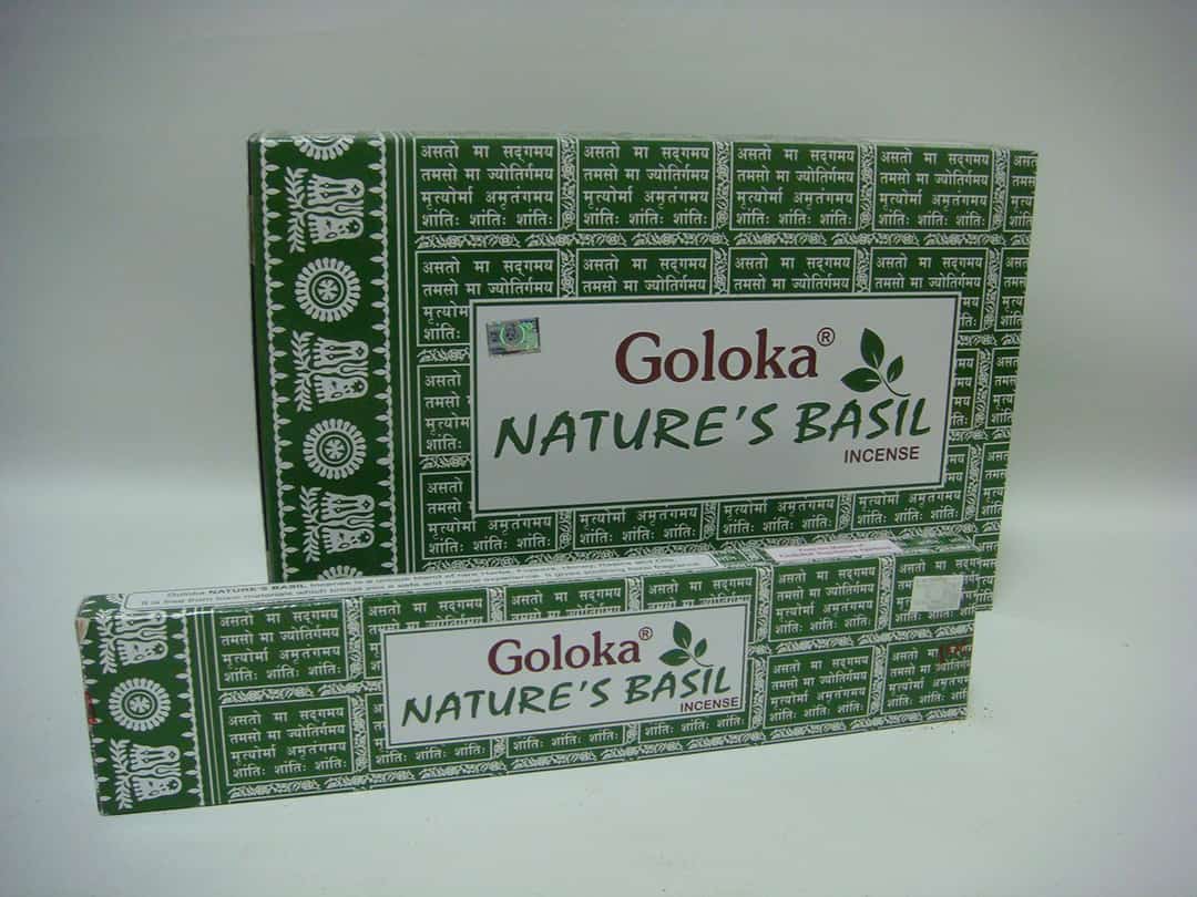 Incienso Goloka Nature's Basil - Laura Casart