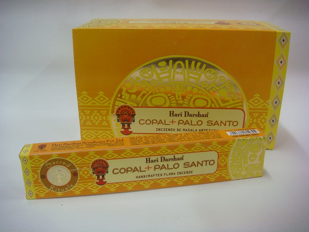 Incienso Hari Darshan Copal y Palo Santo - Laura Casart