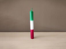 Velas tres colores Verde - Blanca - Roja - Laura Casart